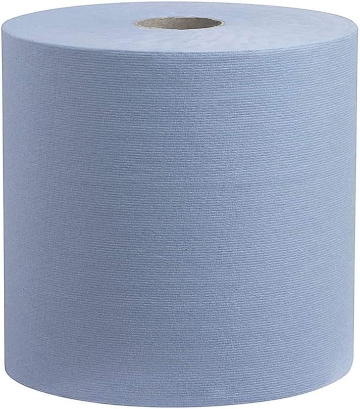 TPZ Blue Centre Feed Rolls – Recycled Paper Towels for Cleaning, Kitchen & More