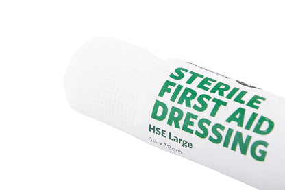 St John Ambulance F90107 18x18cm Large HSE Dressing