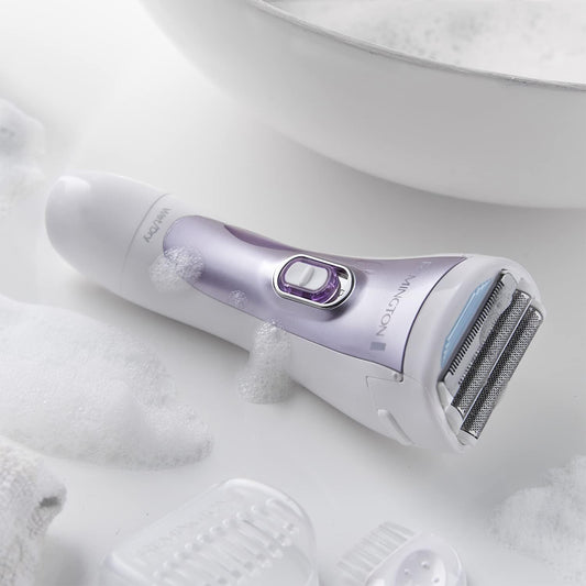 Remington Cordless Women’s Electric Shaver – Wet/Dry, Rechargeable, Aloe Vera Strip