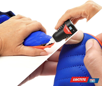 Loctite Power Gel Super Glue – No-Drip, Flexible, Clear, 2x4g with Precise Nozzle