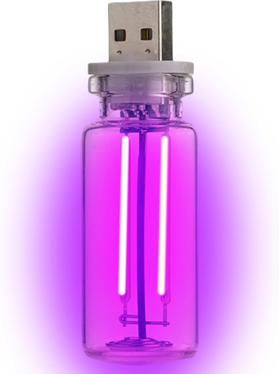 Retro Car Lamp Retro USB Night Light Touch Control USB Car Light with Unique Bottle Design for Car