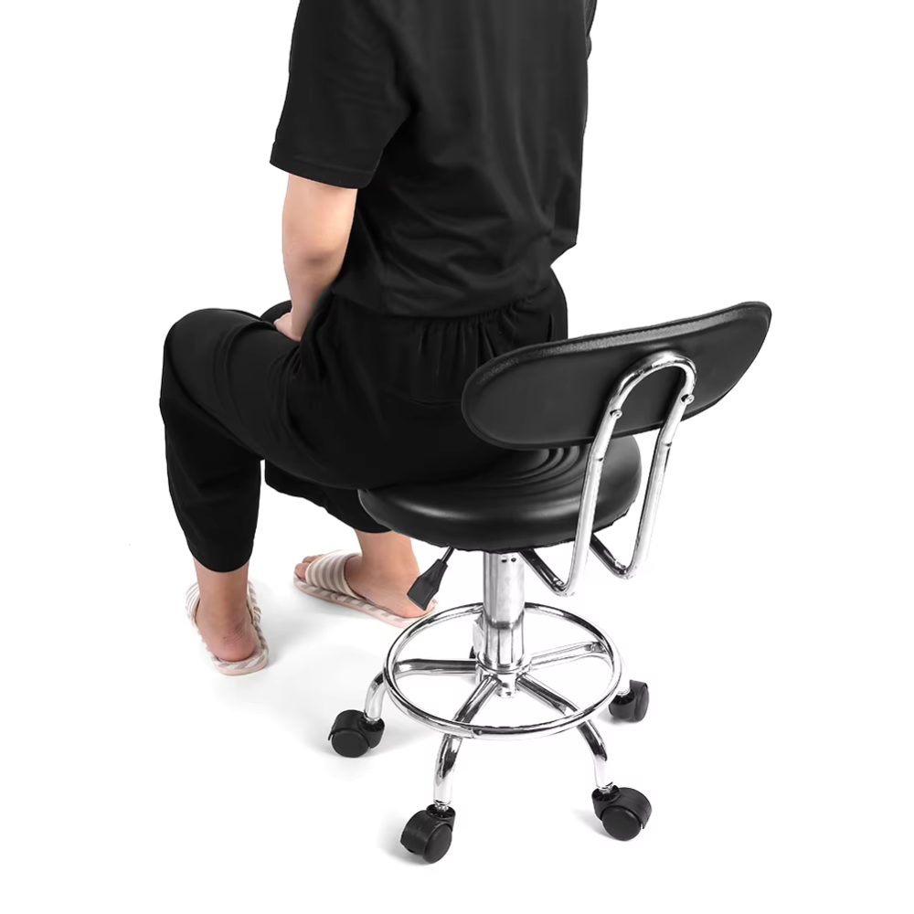 Luxury Adjustable Barber & Salon Chair – Styling, Massage & Tattoo Studio Ready