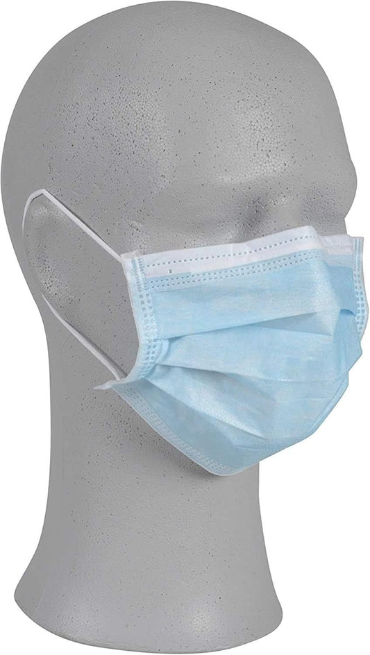 Abena Type IIR 3-Ply Surgical Face Masks with Ear Loops – 50 Pack | Medical Grade