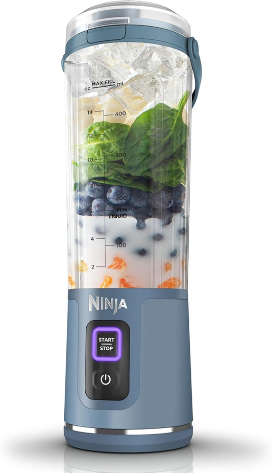 Portable Ninja Blender 530ml – Ice-Crushing, USB Rechargeable Smoothie Maker