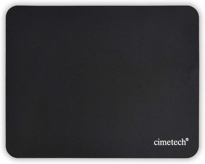 Cimetech Ultra-Thin Mouse Pad 23x18cm – Non-Slip, Washable, Smooth & Durable