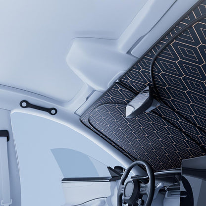 Foldable Car Sunshade – UV Block, Heat Protection, Privacy Shield for Windshield