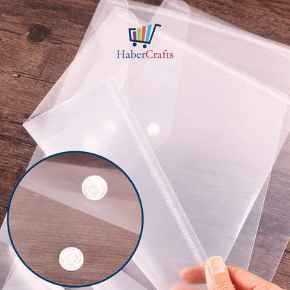 HaberCrafts A3 Clear Stud Wallets