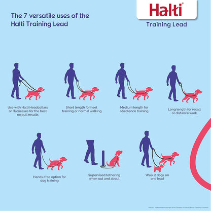HALTI Professional No-Pull Dog Lead – Lightweight, Durable, Easy Puppy Training Leash