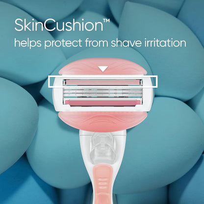 Gillette Venus Spa Breeze Razor Refills for Women – 4 Comfortglide Blades Pack