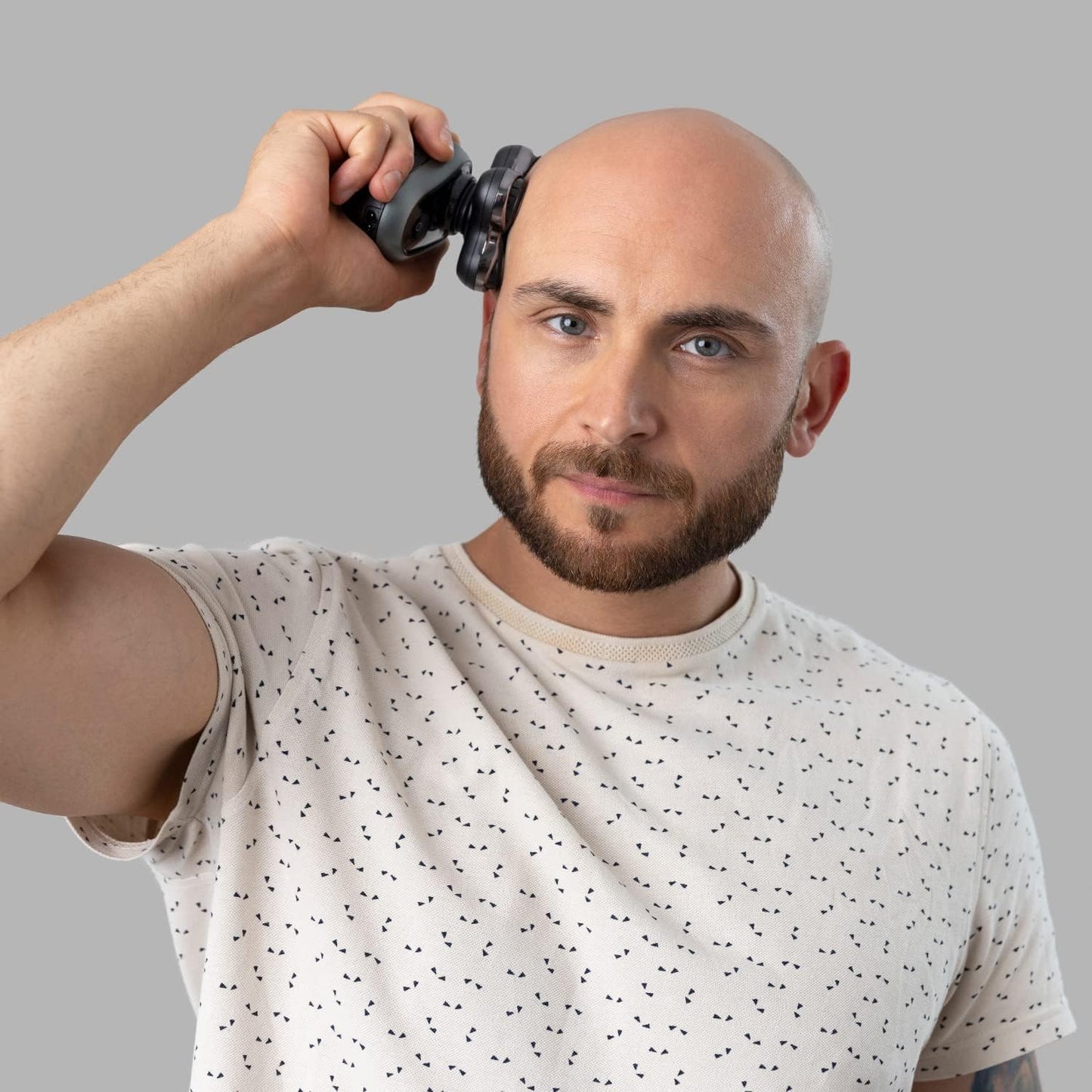 Remington RX7 Cordless Electric Head Shaver for Bald Men – Wet/Dry, USB, Travel