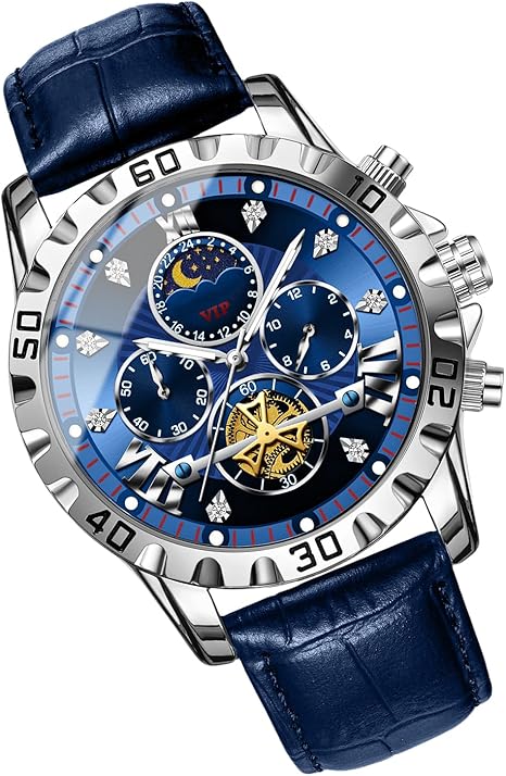 Men's Stylish Automatic Watch – Waterproof, Luxury Design, Daily Wear Timepiece