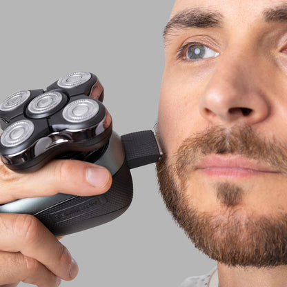 Remington RX7 Cordless Electric Head Shaver for Bald Men – Wet/Dry, USB, Travel