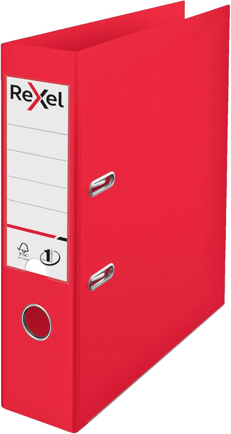 Rexel A4 Lever Arch Files 3-Pack – Durable Ring Binders for Office & School Use