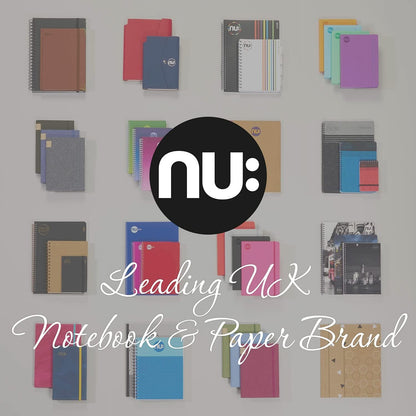 nu: Wirebound Reporter's Notebook – 80 Pages | Office Writing Pad | Spiral Notepad
