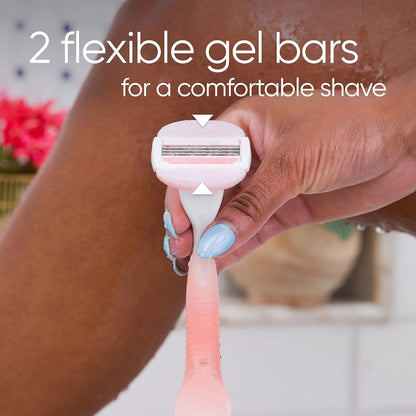 Gillette Venus Spa Breeze Razor Refills for Women – 4 Comfortglide Blades Pack