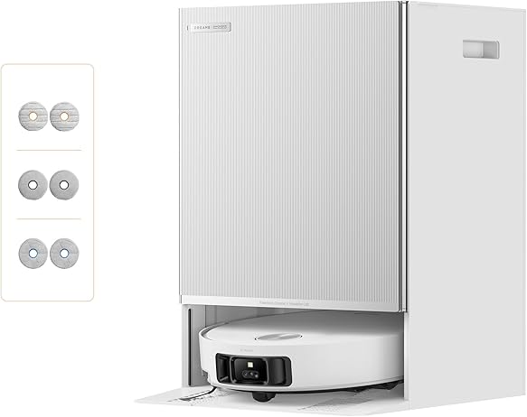 Dreame Matrix10 Ultra Robot Vacuum, Multi-Mop Switching, 8cm Obstacle Clearing, 30,000Pa Suction, Self Empty&Refill, Mop Self-Cleaning, 100% Detangling, 240+ Obstacle Avoidance, Voice Control