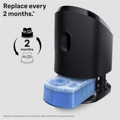 Braun 3in1 SmartCare Shaver Refill Cartridges – Cleans 10x Better, 6 Pack