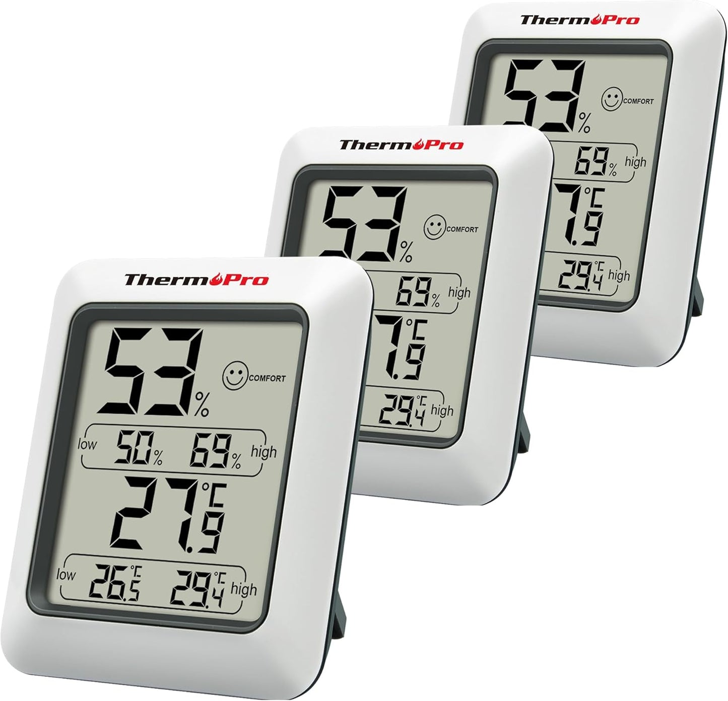 "ThermoPro TP50 Digital Hygrometer Indoor Thermometer with Humidity & Temp Monitor