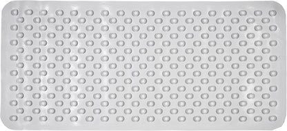 Croydex Rubagrip Bath Mat Non Slip Anti Mould for Inside Bath - Slip Resistant with Secure Grip Suction Cups, Easy to Clean, Made from Natural Rubber, Anti-Bacterial Hygiene 'N' Clean (Medium)