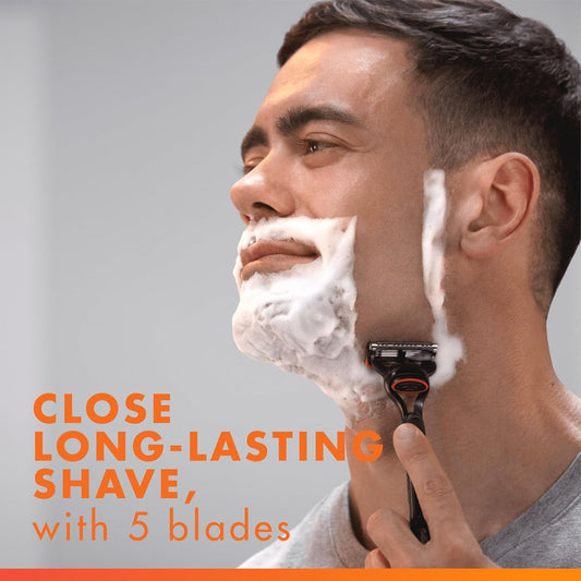 Gillette Fusion5 Razor Blades for Men – 11 Refills with Lubrastrip for Smooth Shave