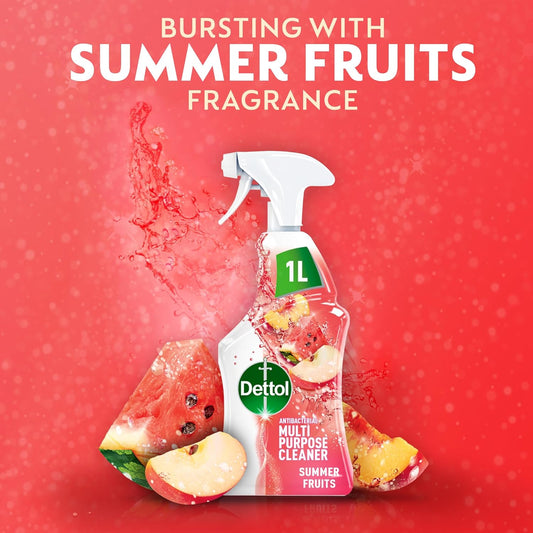Dettol Antibacterial Cleaning Spray Summer Fruits 1L