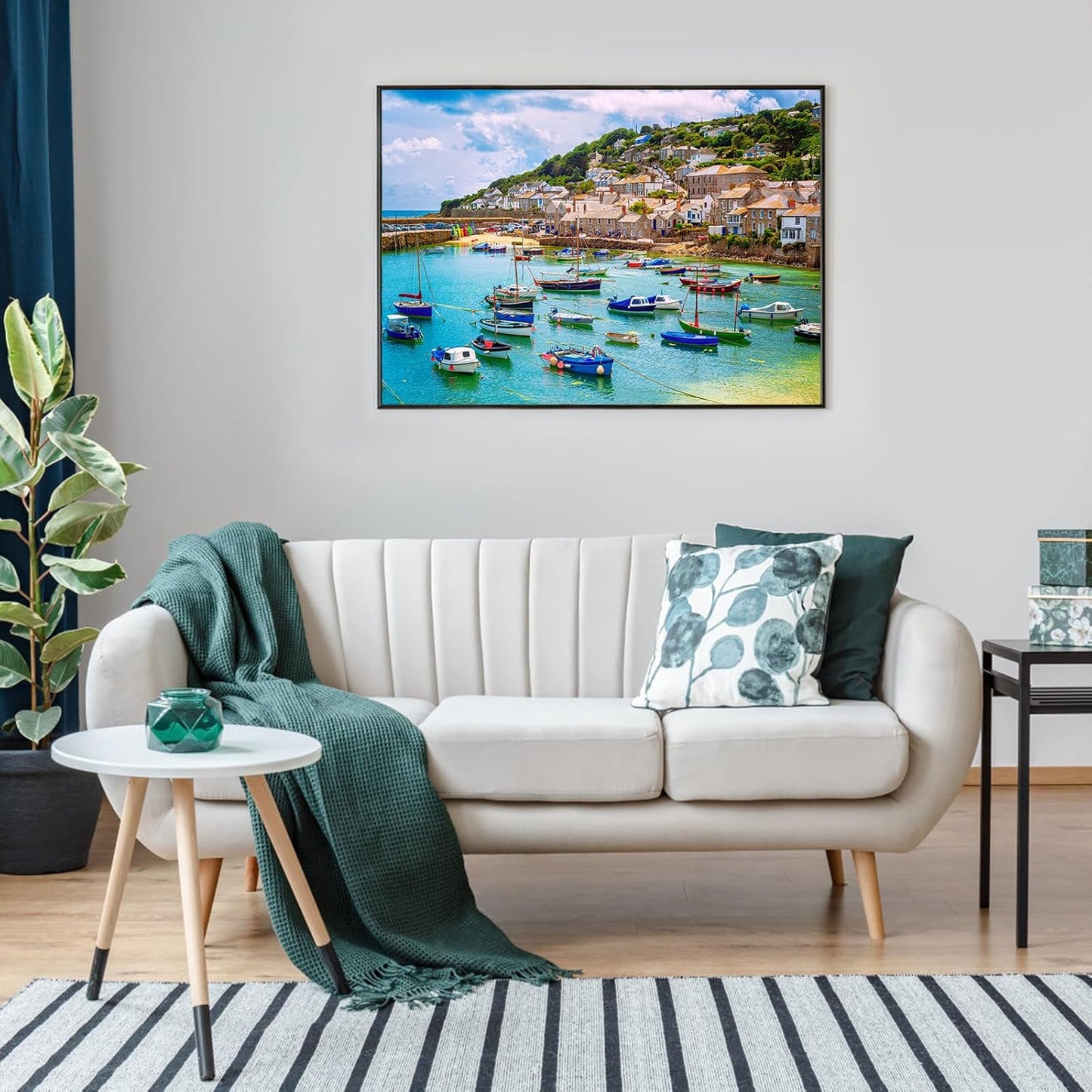 Mousehole Harbour Jigsaw Puzzles for Adults 1000 Jigsaws Mousehole Village Jigsaws 1000 Pieces for Adults Gifts