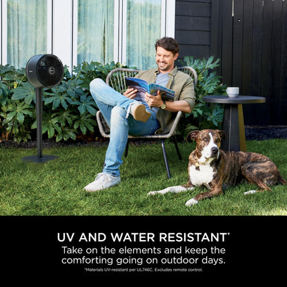 Shark FlexBreeze 12-in-1 High Velocity Cordless Fan – Portable, Quiet, Waterproof