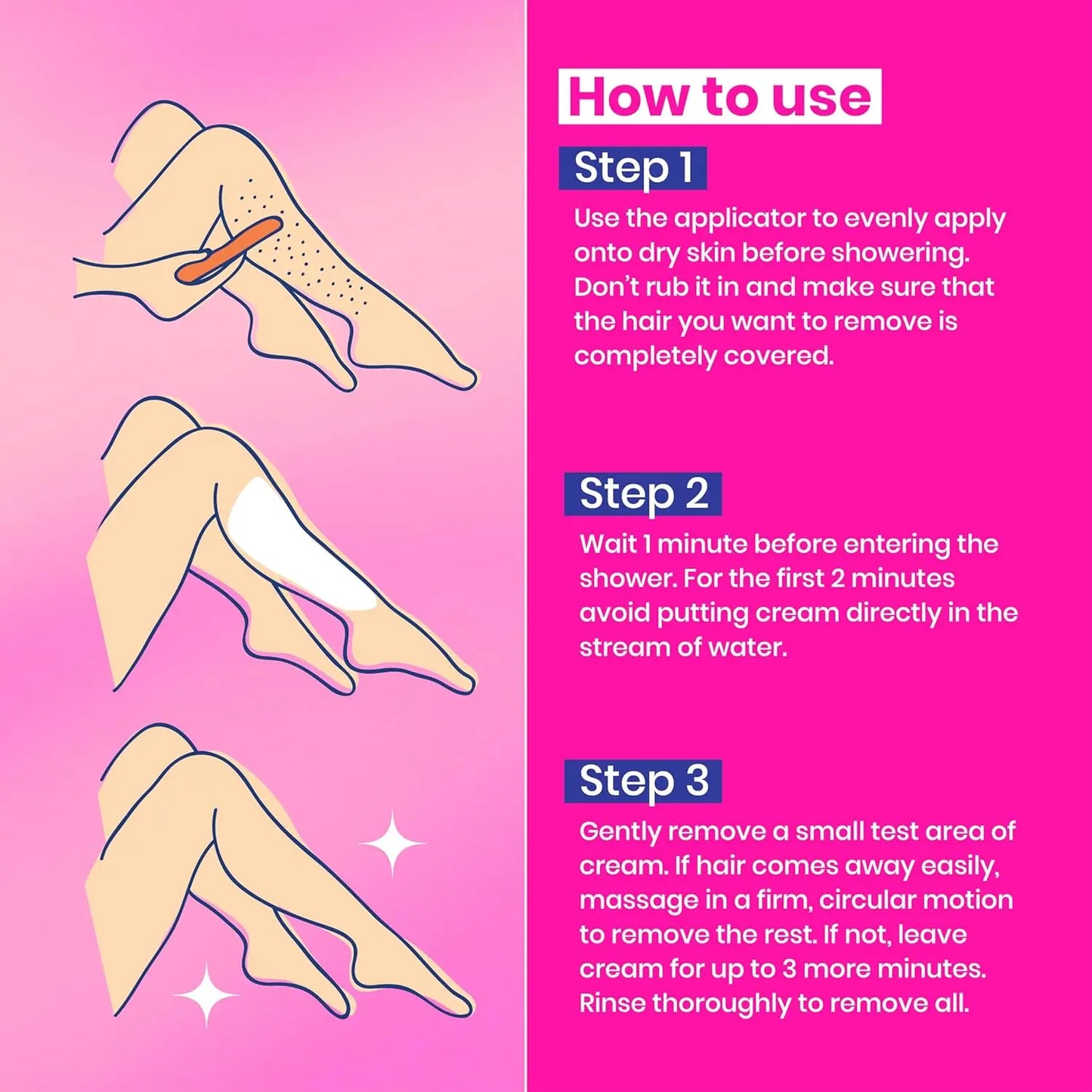WooWoo Tame It! Natural Intimate Hair Removal Cream – Painless Vegan Depilatory for Sensitive Skin, Genitals, Bikini, Legs & Bum – Aloe Vera In-Shower Formula – 100ml