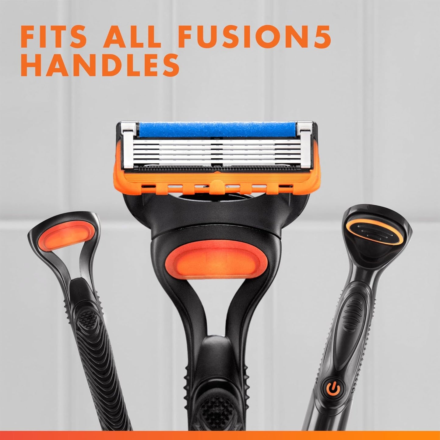 Gillette Fusion5 Razor Blades for Men – 11 Refills with Lubrastrip for Smooth Shave