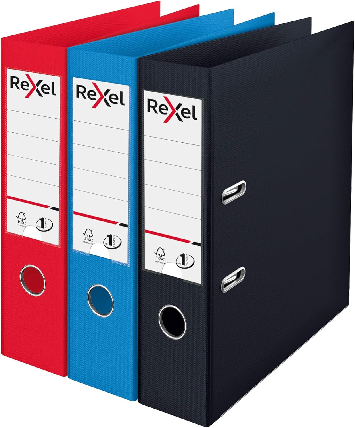 Rexel A4 Lever Arch Files 3-Pack – Durable Ring Binders for Office & School Use