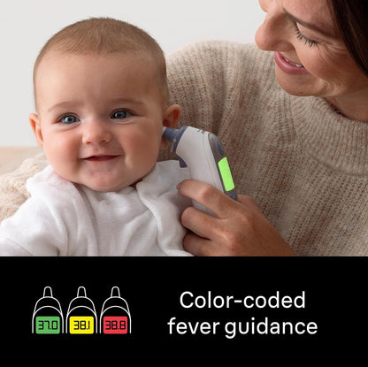 Braun ThermoScan 7 Ear Thermometer – Age Precision, Digital, Baby & Infant Safe