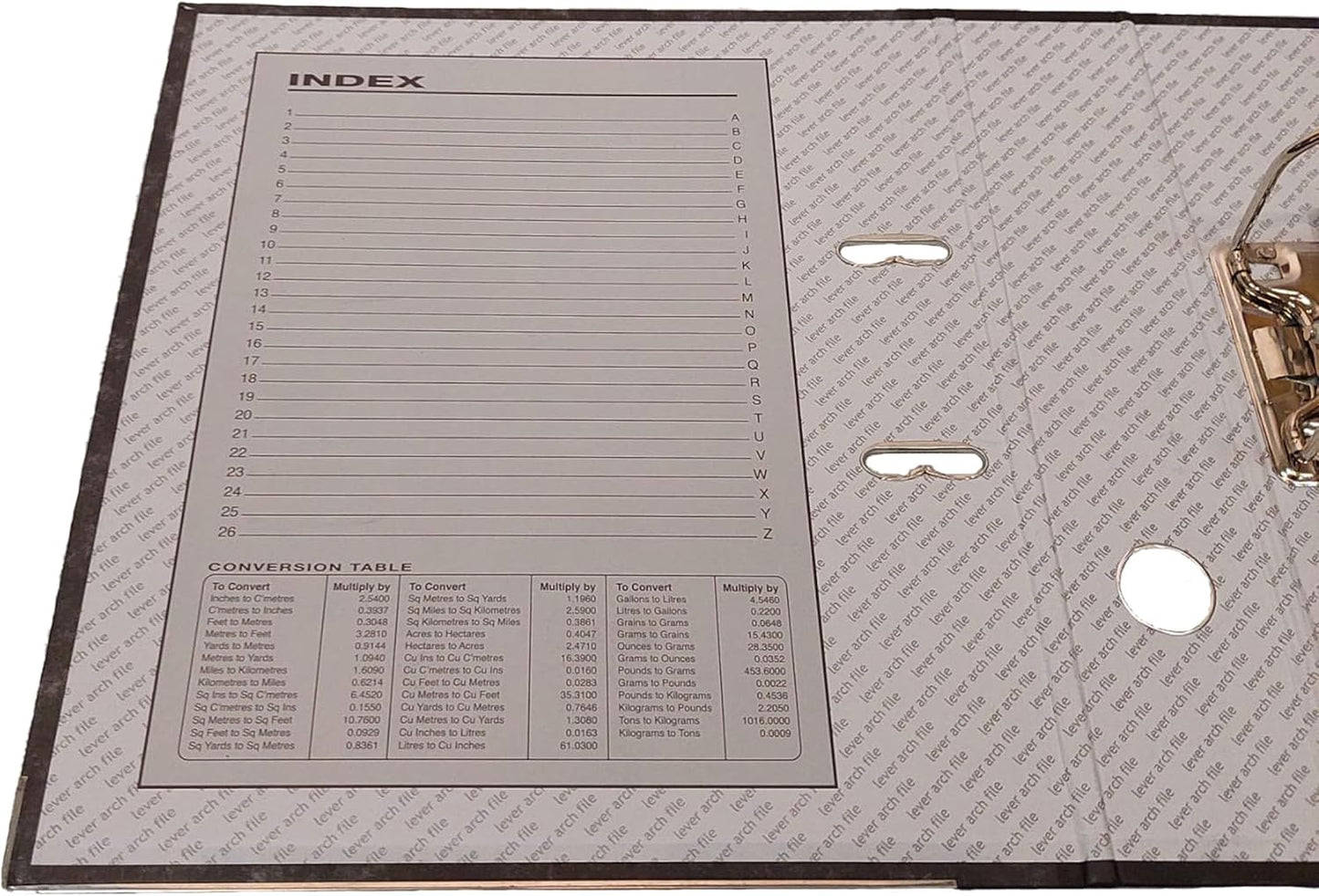 Eastlight A4 Lever Arch File Set – Black & White Office Binders, Pack of 10