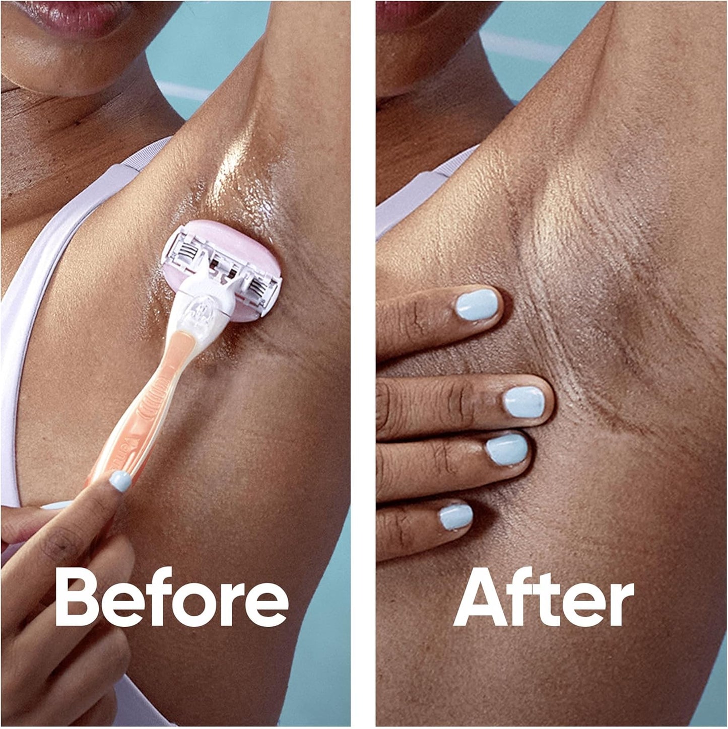 ✨ Gillette Venus ComfortGlide Women’s Razor 🌸 | Spa Breeze Scent 🌊 | Reusable Metal Handle & Shower Holder 🛁 | Includes 1 Refill Cartridge 🔄