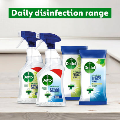 Dettol Surface Cleaner 750ml x 6 – Antibacterial Disinfectant, 4.5L Total Pack