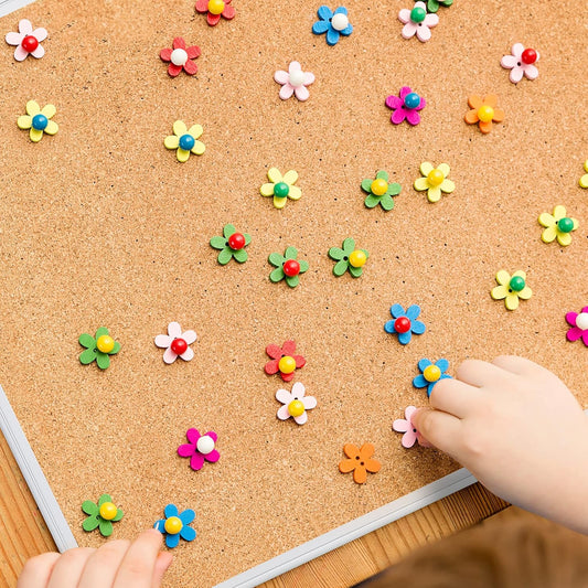 Basics Aluminum Frame Cork Notice Rectangular Board, 90cm x 60cm, Silver