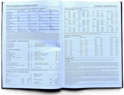 2026 Diary A5 Week to View - Black