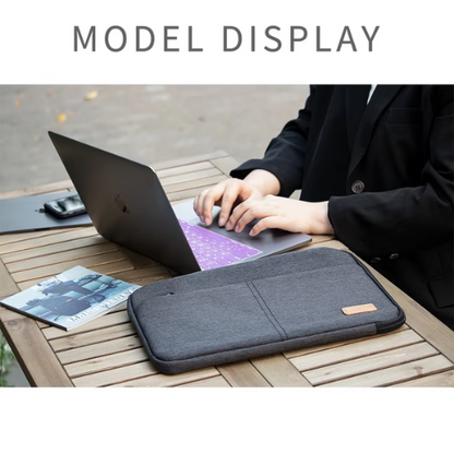 Shockproof Laptop Sleeve Bag – 14" Case for MacBook, HP, Dell, Acer – Travel & Business Notebook Briefcase for Men