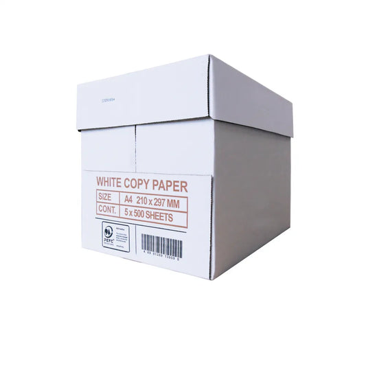 Copier Paper A4 White Ream Wrapped (Pack of 2500)