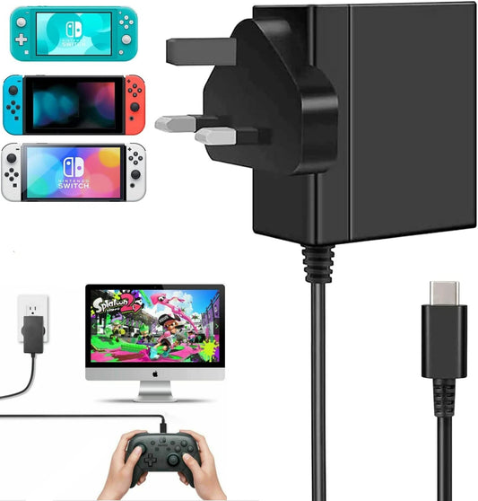 For Nintendo Switch 39W Charger,For Switch/Switch OLED/Switch Lite/Switch Dock