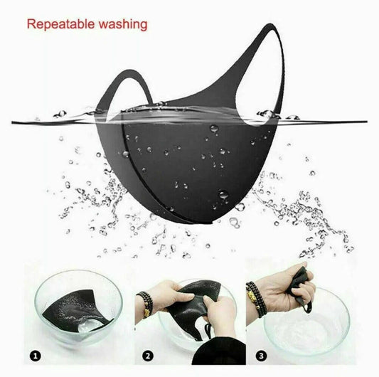 5x Face Mask Reusable Masks UK Washable Mouth Nose Breathable Protection Cover