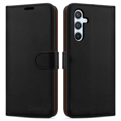 For Samsung Galaxy A14 Phone Case Leather Wallet Flip Folio Stand Cover