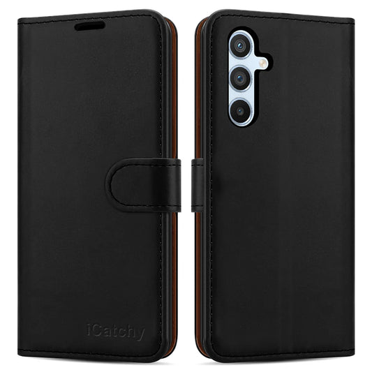 For Samsung Galaxy A14 Phone Case Leather Wallet Flip Folio Stand Cover