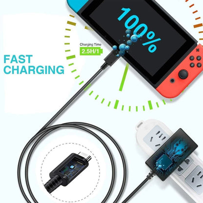 For Nintendo Switch 39W Charger,For Switch/Switch OLED/Switch Lite/Switch Dock