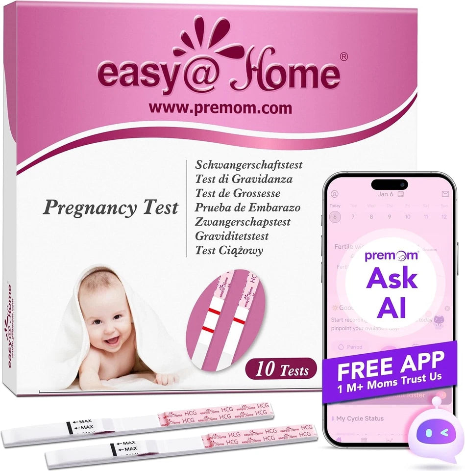 Easy@Home Pregnancy Test Strips
